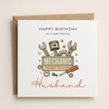 Personalised Mechanic Theme Birthday Card for Husband, Dad, Grandad, Son,  Uncle, Brother etc