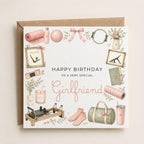 Personalised Pilates Theme Birthday Card for Wife, Mum, Grandma, Daughter, Auntie, Sister etc