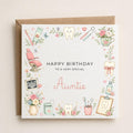 Personalised Dentist Theme Birthday Card for Wife, Mum, Grandma, Daughter, Auntie, Sister etc