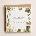 Personalised Gamekeeping Theme Birthday Card for Husband, Dad, Grandad, Son,  Uncle, Brother etc