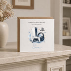 Personalised Gaming Theme Birthday Card for Husband, Dad, Grandad, Son,  Uncle, Brother etc