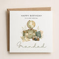 Personalised Travel Theme Birthday Card for Husband, Dad, Grandad, Son,  Uncle, Brother etc