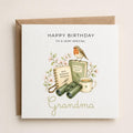 Personalised Birds Theme Birthday Card for Wife, Mum, Grandma, Daughter, Auntie, Sister etc
