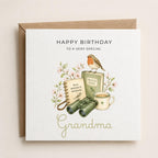 Personalised Birds Theme Birthday Card for Wife, Mum, Grandma, Daughter, Auntie, Sister etc