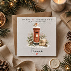 Personalised Christmas Card | Vintage Festive Greeting | Luxury Xmas Keepsake | Completely Customisable | Winter Scenes