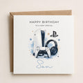 Personalised Gaming Theme Birthday Card for Husband, Dad, Grandad, Son,  Uncle, Brother etc