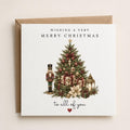 Personalised Christmas Card | Vintage Festive Greeting | Luxury Xmas Keepsake | Completely Customisable | Heirloom Christmas