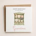 Personalised Welsh Dresser Theme Birthday Card for Wife, Mum, Grandma, Daughter, Auntie, Sister etc