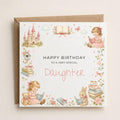 Personalised Storybook Theme Birthday Card for Daughter, Granddaughter, Sister etc