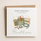 Personalised Electrician Theme Birthday Card for Husband, Dad, Grandad, Son,  Uncle, Brother etc