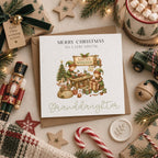 Personalised Kids Christmas Card | For Children | Completely Customisable | Festive Children's Greetings Card | Elves Theme