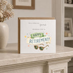 Personalised For Him Happy Retirement Card