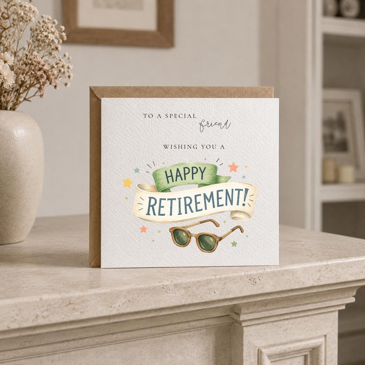 Personalised For Him Happy Retirement Card