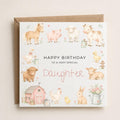 Personalised Farm Theme Birthday Card for Daughter, Granddaughter, Sister etc
