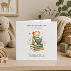 Personalised Storybook Theme Birthday Card for Son, Grandson, Brother etc