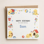 Personalised Spot Theme Birthday Card for Daughter, Son, Sister, Brother, Friend etc