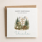 Personalised Hiking Theme Birthday Card for Husband, Dad, Grandad, Son,  Uncle, Brother etc