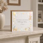 Personalised New Baby Card