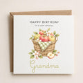 Personalised Apple Orchard Theme Birthday Card for Wife, Mum, Grandma, Daughter, Auntie, Sister etc