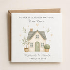 Personalised New Home Card