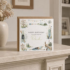 Personalised Kayaking Theme Birthday Card for Husband, Dad, Grandad, Son,  Uncle, Brother etc