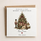Personalised Christmas Card | Vintage Festive Greeting | Luxury Xmas Keepsake | Completely Customisable | Heirloom Christmas