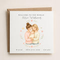 Personalised Mum & Mum New Baby Card