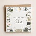 Personalised Helicopter Theme Birthday Card for Husband, Dad, Grandad, Son,  Uncle, Brother etc