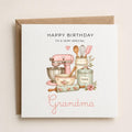 Personalised Baking Theme Birthday Card for Wife, Mum, Grandma, Daughter, Auntie, Sister etc