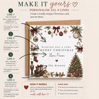 Personalised Christmas Card | Vintage Festive Greeting | Luxury Xmas Keepsake | Completely Customisable | Heirloom Christmas