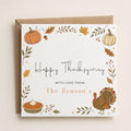 Personalised Thanksgiving Theme Greetings Card, Completely Customizable