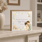Personalised Mum & Dad New Baby Card
