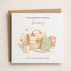 Personalised For Her Good Luck / New Job Card