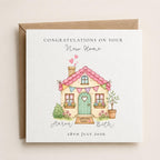 Personalised New Home Card