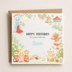 Personalised In the Night Garden Birthday Card for Son, Daughter, Sister