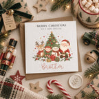 Personalised Christmas Card for Children | Santa, Elf, Snowman, Reindeer