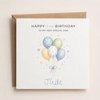Personalised Birthday Theme Birthday Card for Son, Grandson, Brother etc