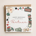 Personalised Casino Theme Birthday Card for Husband, Dad, Grandad, Son,  Uncle, Brother etc