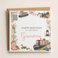 Personalised Canal Boat Theme Birthday Card for Wife, Mum, Grandma, Daughter, Auntie, Sister etc