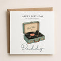 Personalised Record Theme Birthday Card for Husband, Dad, Grandad, Son,  Uncle, Brother etc