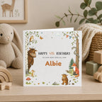 Personalised Storybook Monster | Gruffalo Theme Birthday Card for Son, Daughter, Brother, Sister, Friend etc