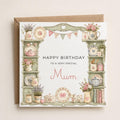 Personalised Welsh Dresser Theme Birthday Card for Wife, Mum, Grandma, Daughter, Auntie, Sister etc