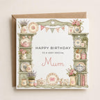 Personalised Welsh Dresser Theme Birthday Card for Wife, Mum, Grandma, Daughter, Auntie, Sister etc