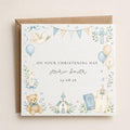 Personalised Christening / Baptism Baby Boy Card