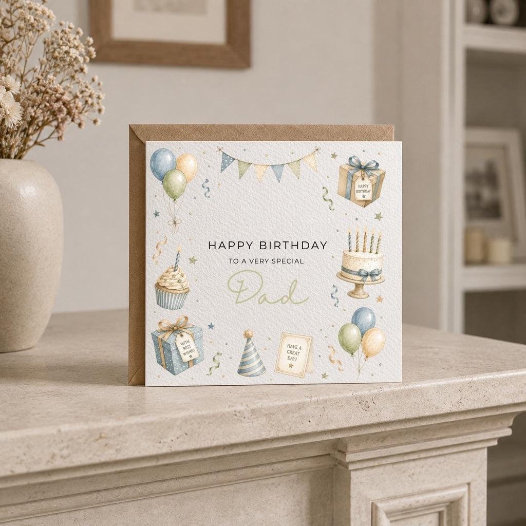 Personalised Birthday Theme Birthday Card for Husband, Dad, Grandad, Son,  Uncle, Brother etc
