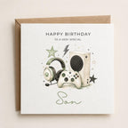 Personalised Gaming X-Box Theme Birthday Card for Husband, Dad, Grandad, Son,  Uncle, Brother etc