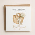 Personalised Neutral Theme Birthday Card for Wife, Mum, Grandma, Daughter, Auntie, Sister etc