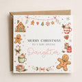 Personalised Christmas Card for Children | Gingerbread Man Theme
