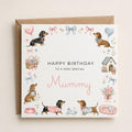 Personalised Dachshund Theme Birthday Card for Wife, Mum, Grandma, Daughter, Auntie, Sister etc