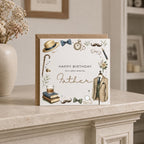 Personalised Gent Theme Birthday Card for Husband, Dad, Grandad, Son,  Uncle, Brother etc